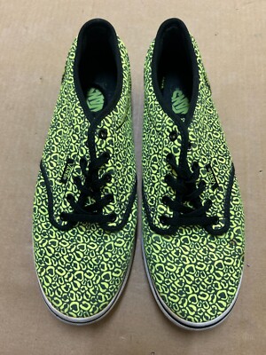 Vans leuchtend gelbe Kiesel-Design Turnschuhe - Größe UK 5,5 (kostenloser Versand + Verpackung)