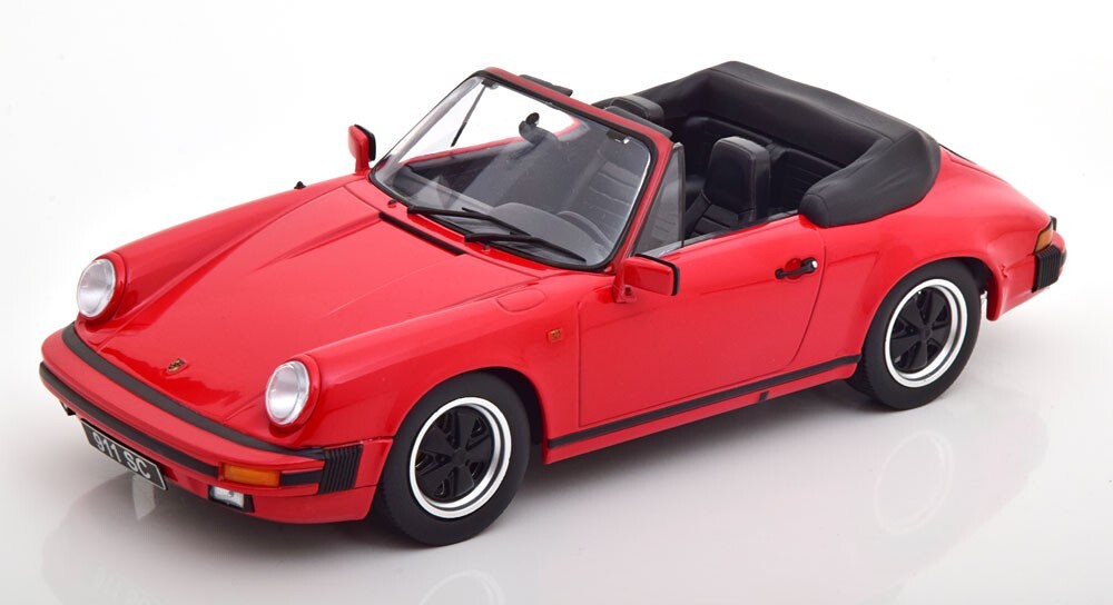 1983 PORSCHE 911 SC CARRERA CABRIOLET RED by KK SCALE MODELS
