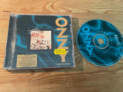 CD Metal Ozzy Osbourne - Just Say Ozzy (6 Song) SONY MUSIC