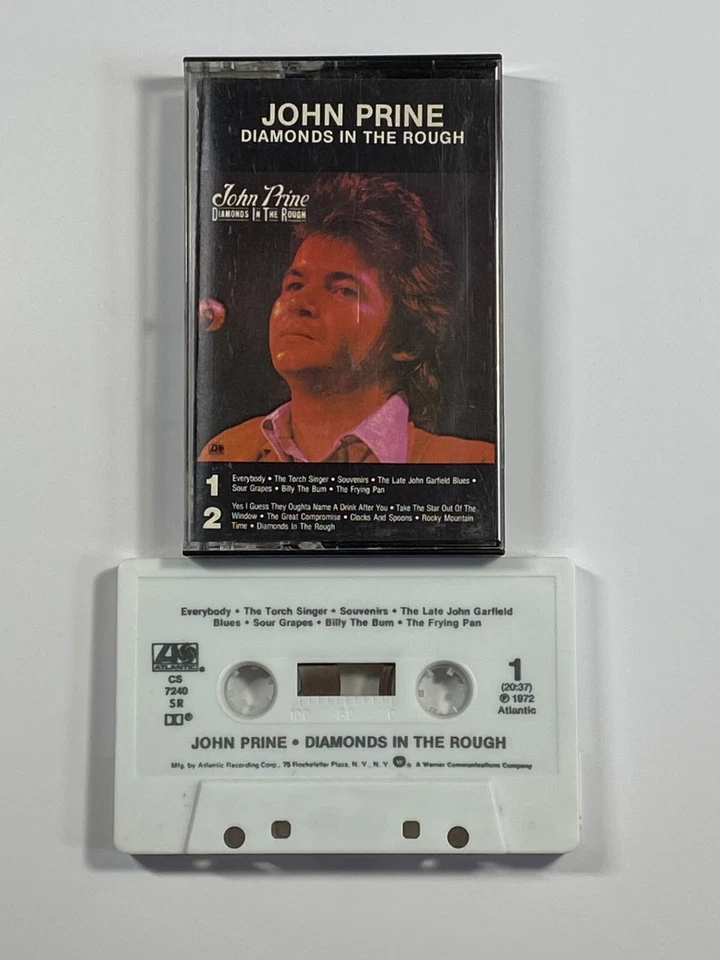 1x Cinta de casete de música - John Prine - Diamonds in the Rough - 1972 - EX FUERA DE STOCK Foto 4 de 4