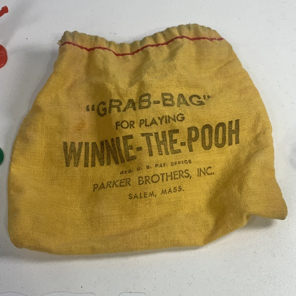 Difícil de encontrar de colección Winnie the Pooh GRAB-BAG Parker Brothers piezas de juego - incompleto Foto 3 de 4