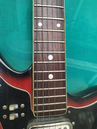 COLUMBUS 60-70s Made in Japan (Teisco/ Mosrite/ Univox/Burns inspired). - Imagen 9 de 16