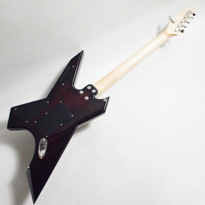 Killer KG-Exploder II Flame Top Wine Red Sunbust TWRS with Gig Bag
