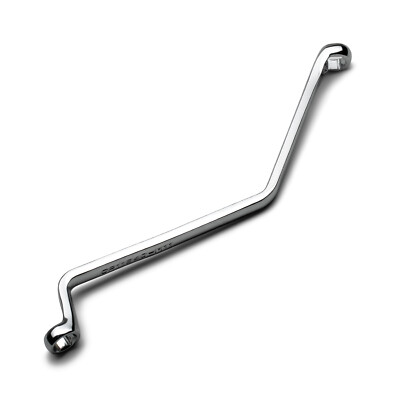 Capri Tools Brake Bleeder Wrench, Angled Double Box End, 7 to 11 mm, Metric