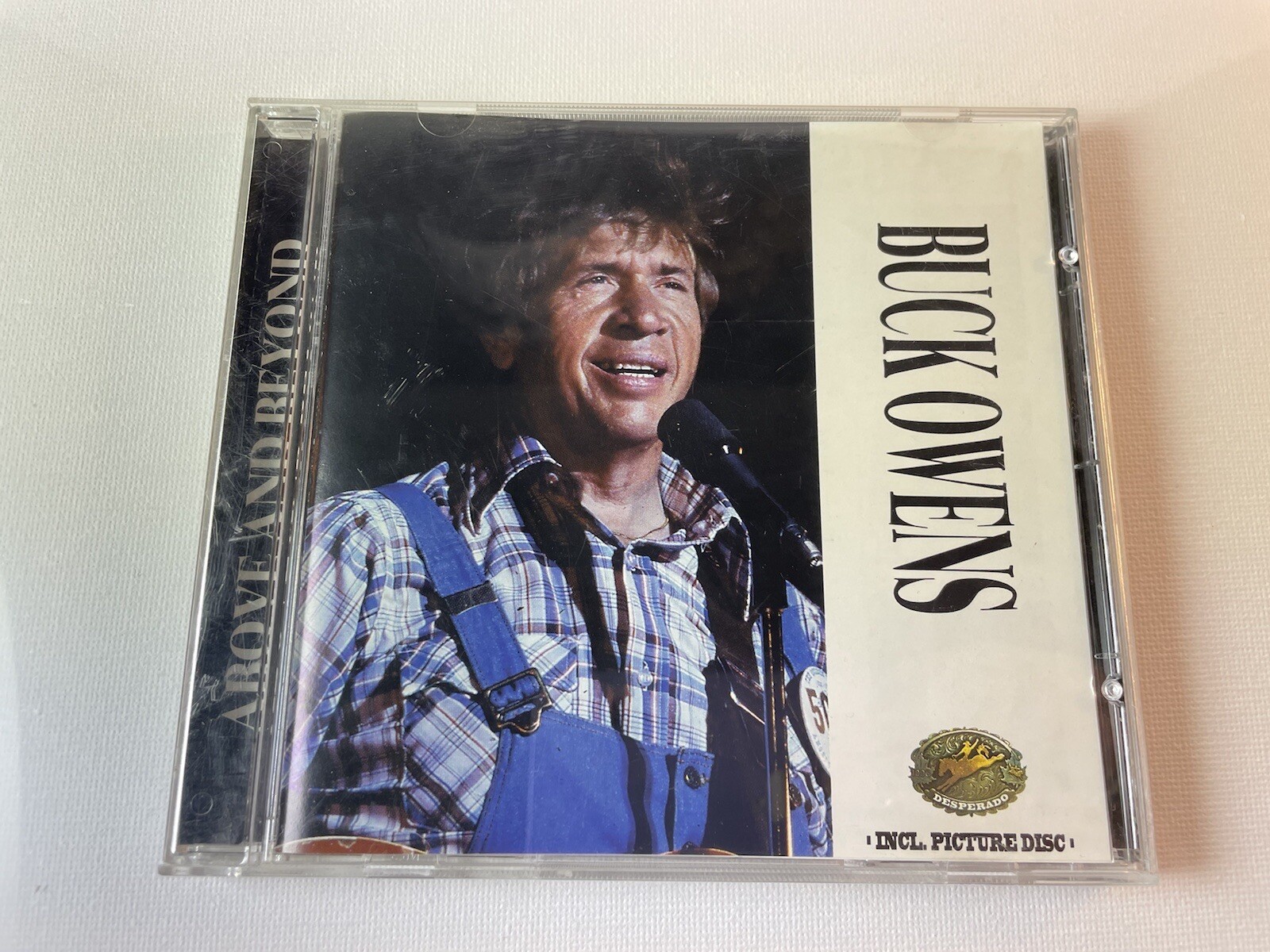 Buck Owens Above And Beyond CD Disc Country Western Album Southern Folk Music