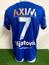 Maillot Locarno Mijatovic Match Worn Porté Jersey Vintage Camiseta COA