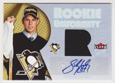 05-06 Sidney Crosby Ultra Rookie Uniformity Rare Jersey SP Auto /25