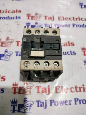 TC TC1D2500 25A 3P CONTACTOR SUPERIOR QUALITY PRODUCT FREE SHIPPING WORLDWIDE