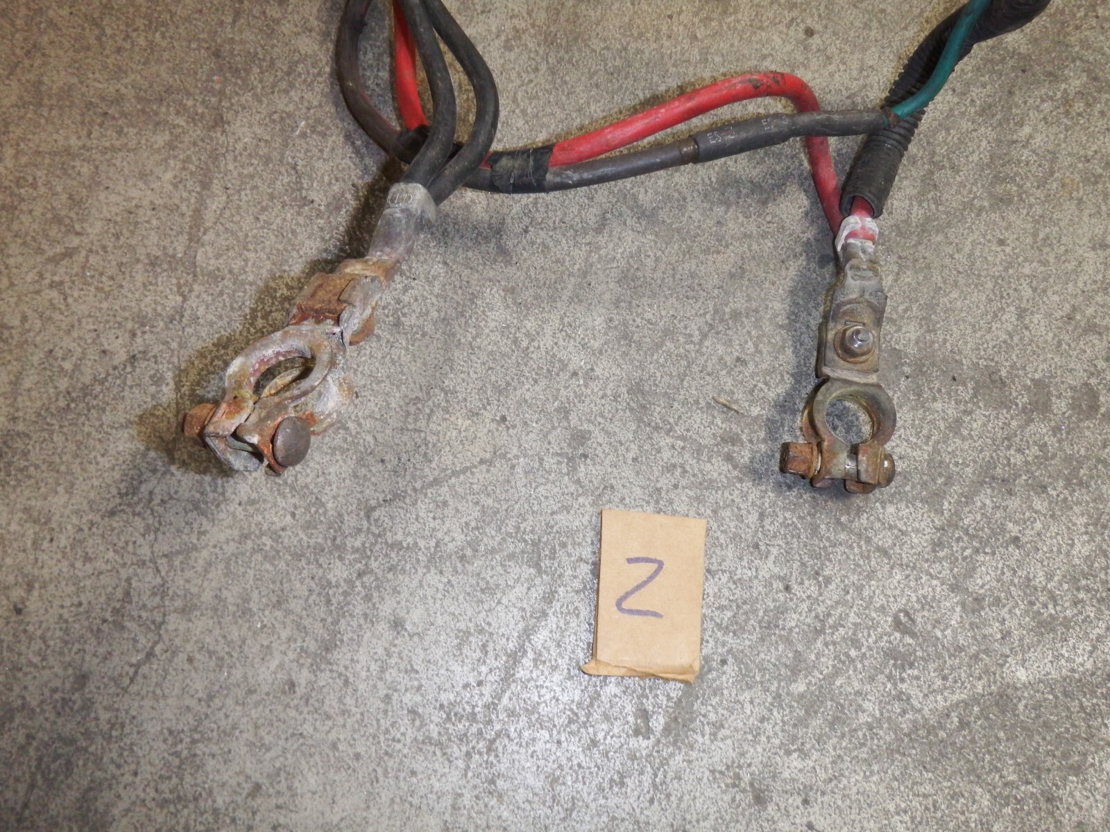 JEEP WRANGLER TJ LJ BATTERY CABLE CABLES WIRING 2005 2006 4.0 RUBICON