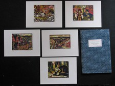 FEKETE ESTEBAN , 1924 Cinkota  - 2009 . DER BERGMANN von FALUN . 9 HOLZSCHNITTE.