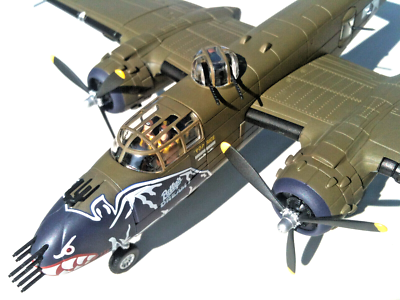 Corgi B-25J Mitchell Bats Outa' Hell, Betty's Dream, Le Shima