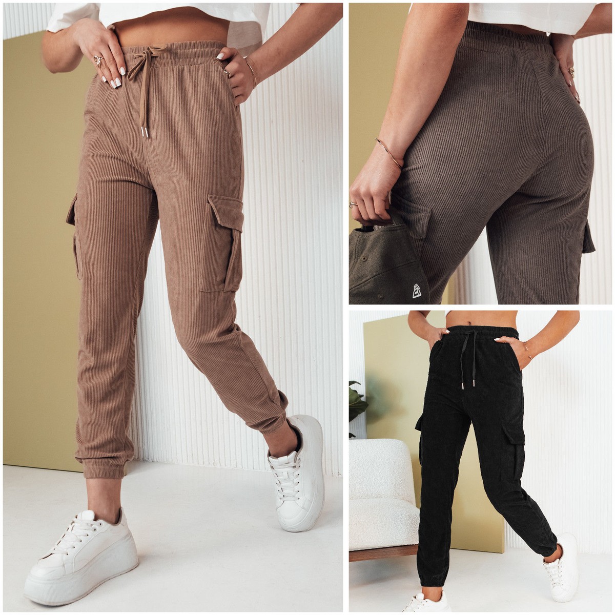 Jogginghose Damen Baggy - Bequeme High Waist Sweatpants Mit Weiten Beinen