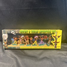 WOW Vintage NOS SHIPS FREE Grace Toys Indians Adventure Set NIB In Box Hong Kong