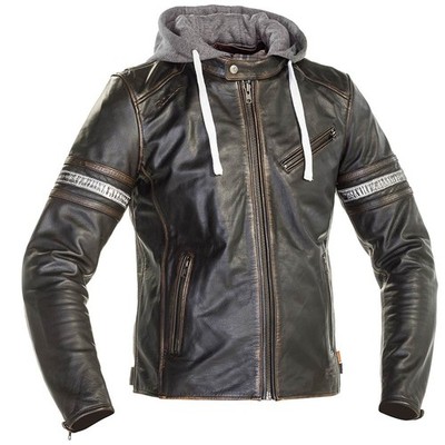 RICHA TOULON 2 SCHWARZ FREIZEIT URBAN LEDER MOTORRAD MOTORRAD BIKE JACKE