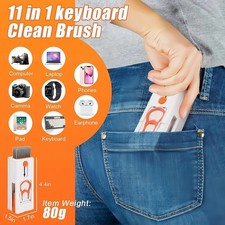 11 in1 Laptop Keyboard Cleaner Kit, Airpod Cleaner Kit with Brush for Camera Len
