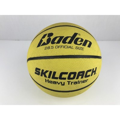 Baden Skillcoach Heavy Trainer Basketball Official Size Yellow BHT6R00 - 28.5''