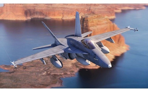 Airfix A55313 - 1/72 Large Starter Set - McDonnell Douglas F-18 Hornet - New