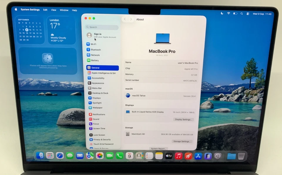 Apple MacBook Pro 14" M1 Pro · 32GB · 1TB, photo 3 of 5