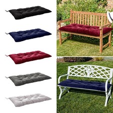 2-3-4 Seater Indoor &Outdoor Bench Swing Seat Cushion Garden Furniture Chair Pad