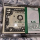 TWO DOLLAR BILLS W/SEQUENTIAL SERIAL NUMBERS 100 x SERIES 2013 CRISP UNC BILLS — photo 5