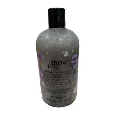 Philosophy Snow Fairy 3 In 1 Shampoo Shower Gel & Bubble Bath 16 Oz Sealed
