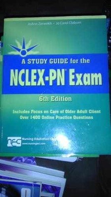 Study Guide for the NCLEX-PN Exam - Paperback, by Zerwekh JoAnn - Acceptable