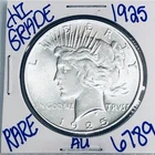 1925 SILVER PEACE DOLLAR AUTHENTIC HI GRADE U.S. MINT COIN FREE SHIPPING 6789
