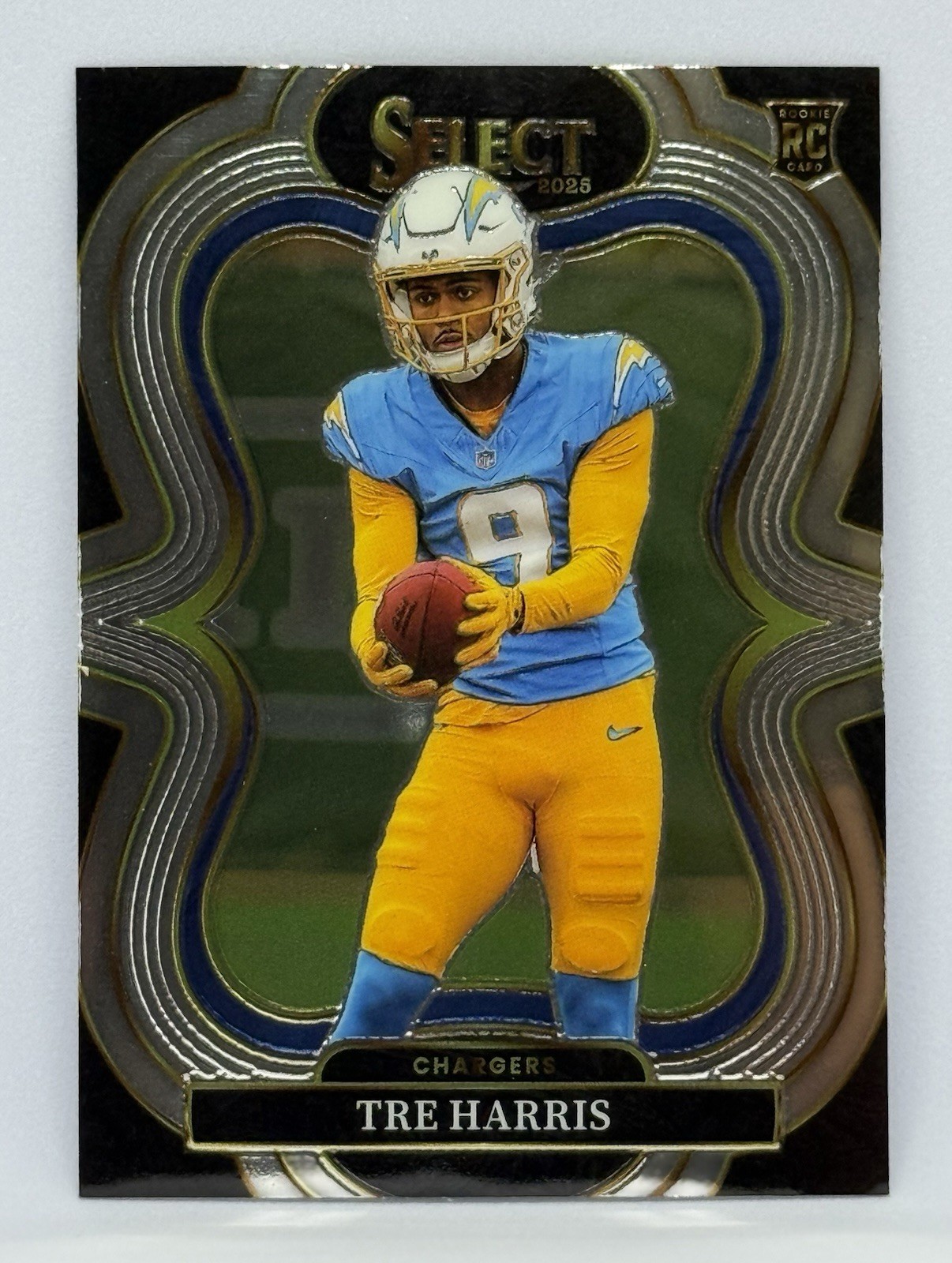 Panini Select 2025 Rookie Tre Harris #301 Chargers Suite Level Football