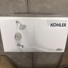 KOHLER Capilano 3-Spray Tub and Shower Faucet in Brushed Nickel See Photos