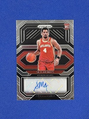2020-21 Panini Prizm Rookie Penmanship #RP-SMY Skylar Mays RC Auto Autograph RR