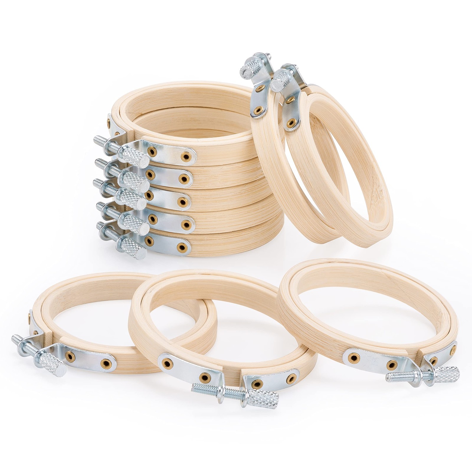 Hoops Bamboo Circle, Cross Stitch Hoop