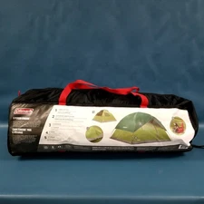 Coleman Sundome 10x10x6 Ft 6 Person Tent Green In Carrying Case