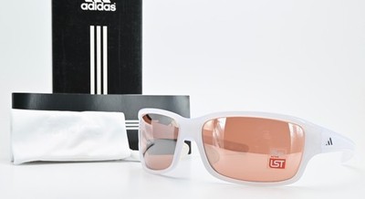 ADIDAS Sunglasses a408 00 6052 Rectangle LST Active Milk White Lightweight Sports