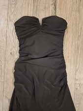 Hailey Logan by Adrianna Pappell Black Formal Prom Dress Baddie Fit Girl Maxi