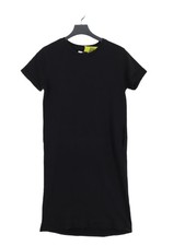 Pull&Bear T-Shirt Midi Dress S in Black