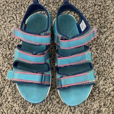 Merrel Kids Water Shoes Boy Girl Unisex Sz Us 2 Blue Teal