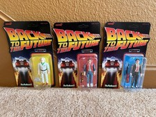 NEW BACK TO THE FUTURE LOT Super7 Reaction Plus O Ring - Doc brown Marty McFly