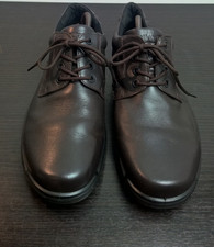 Mens Hotter Burton shoes Dark Brown  Leather Lace Up cushioned uk 11