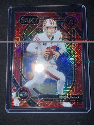 2024 Panini Select - Club Level Brock Purdy #226 Red Prizm /49