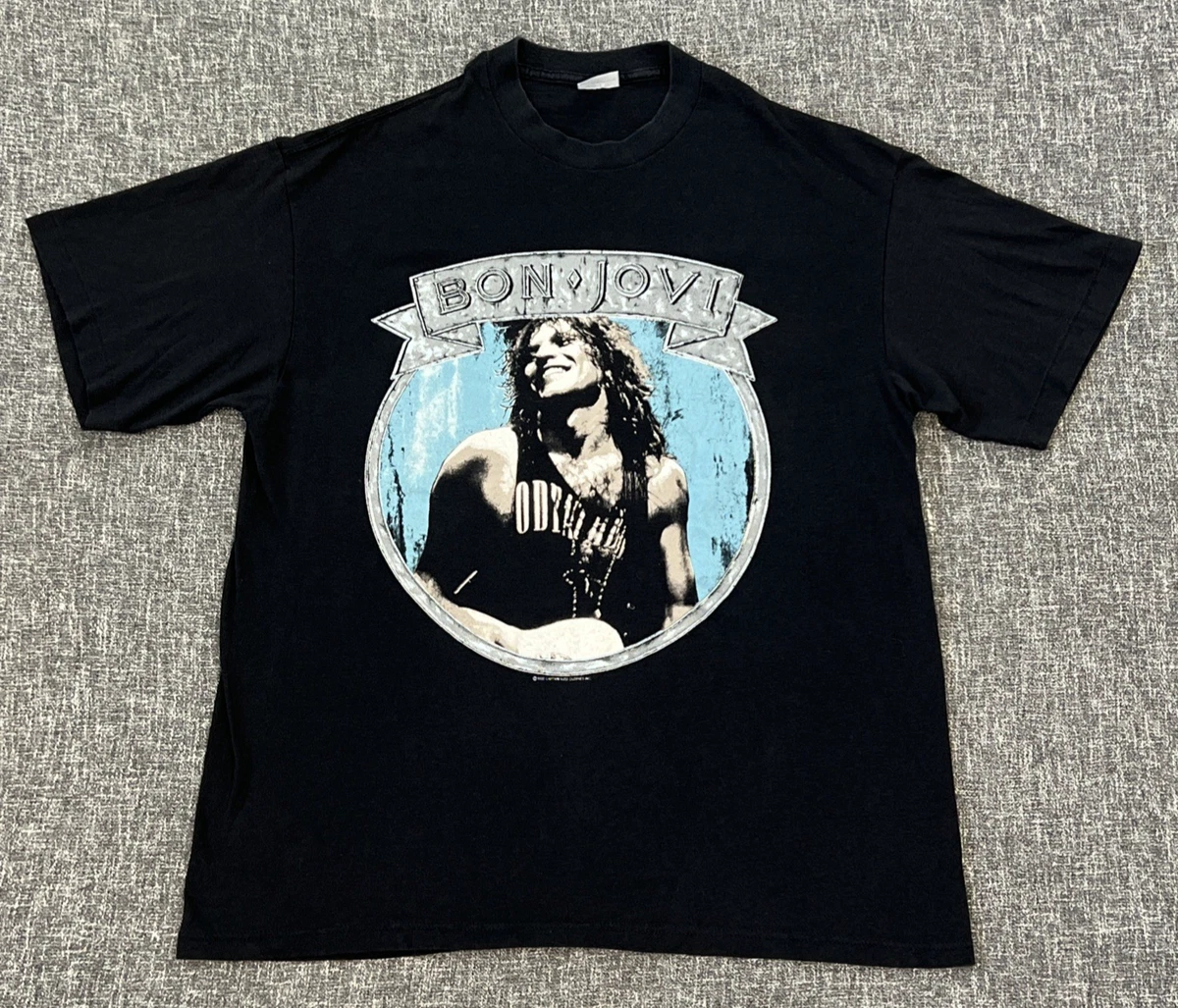 25+ Bon Jovi Shirt In Men's Vintage T-Shirts for sale | Updated