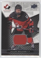 2018 Upper Deck Team Canada Juniors Jerseys Jillian Saulnier #56 2d8