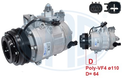ERA 670197 Kompressor, Klimaanlage für FORD