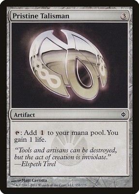 2011 Magic: The Gathering: New Phyrexia - Pristine Talisman (#151, C, Near Mint)
