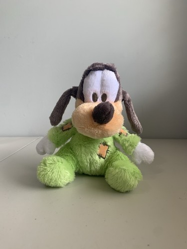 Disneyland Goofy Plush Green With Rattle Sound Soft Toy Baby 9” Soft Minky - Picture 2 of 5
