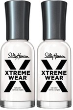 Sally Hansen Xtreme Wear Nail Polish 0.40 FL OZ #139 White On 2 PACK