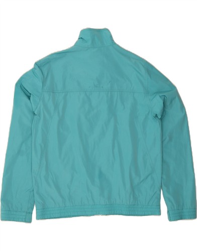 MURPHY & NYE Mens Sailmakers Bomber Jacket UK 42 XL Turquoise Polyester DB13 - Picture 2 of 3