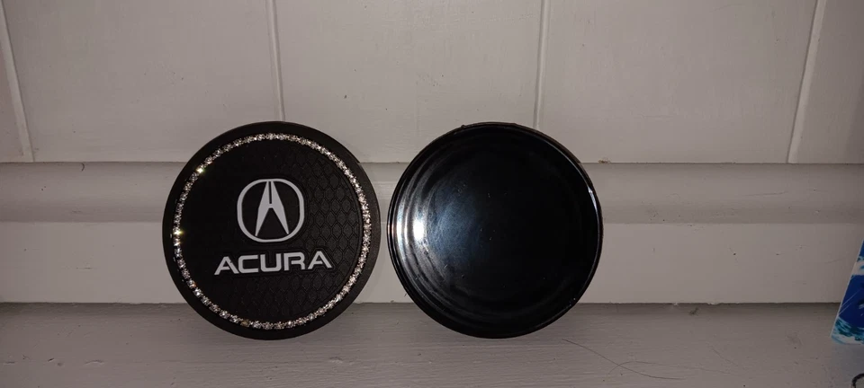 Protector posavasos con logotipo de Acura Cup Acura para consola central Foto 2 de 2
