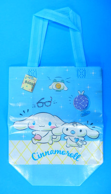 Hello Kitty Cinnamoroll Small Blue Tote Bag