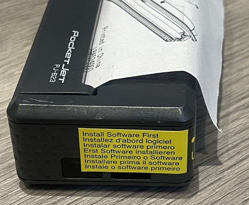 Imprimante thermique portable Brother PocketJet PJ-623 A4 avec alimentation + USB *sans batterie* - Photo 3/3