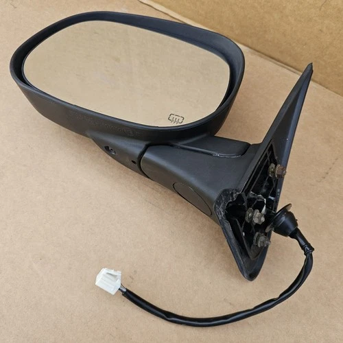 98 99 00 01 02 Dodge Ram 1500 Left Driver Power Door Mirror Heated OEM Black